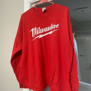 Milwaukee power tools long sleeve